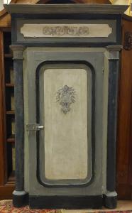  PTL622 - Porta in legno laccato, con telaio, epoca '800, cm L 140 x H 248 